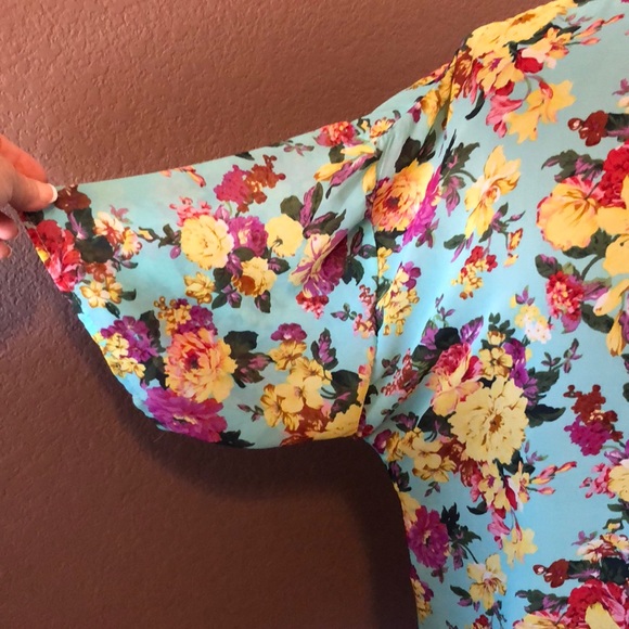 Large Size Kimono by Como Vintage NWT - Picture 2 of 6